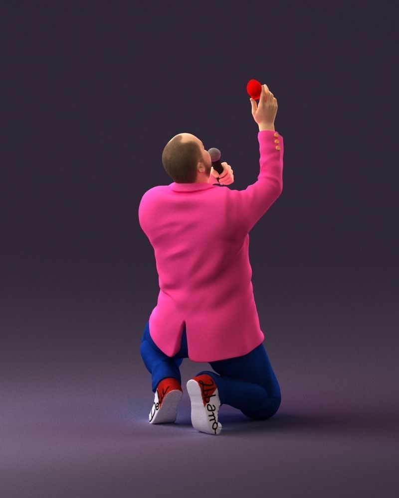 001060 man making an offer of marriage 3D Print Ready 3D print model_18