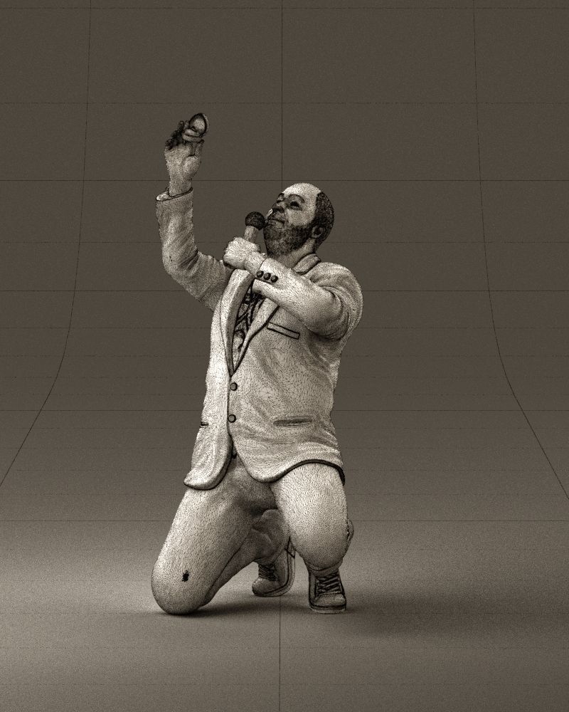 001060 man making an offer of marriage 3D Print Ready 3D print model_35