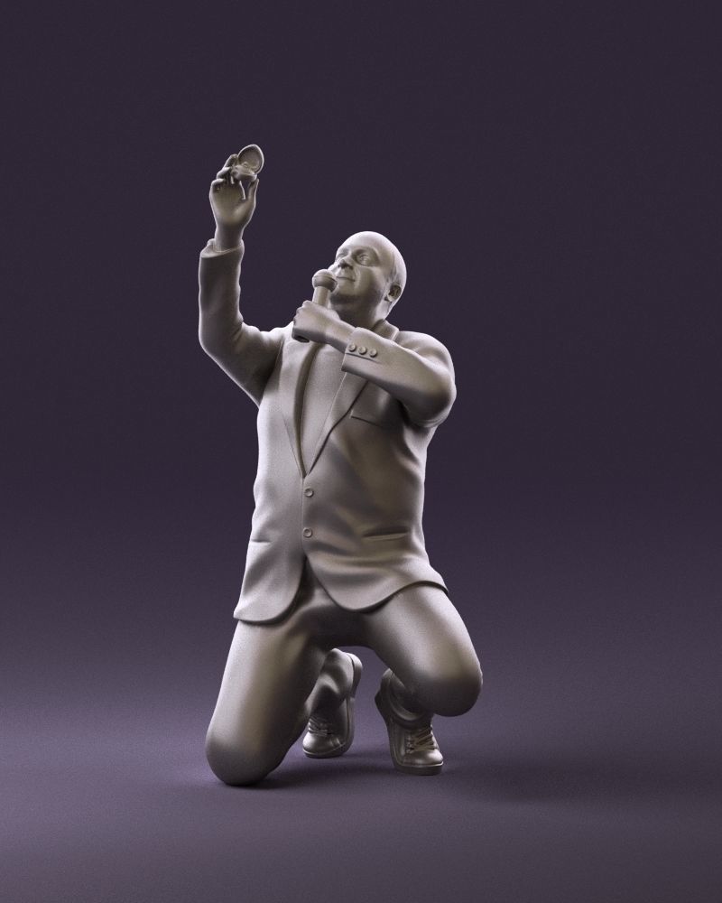 001060 man making an offer of marriage 3D Print Ready 3D print model_1