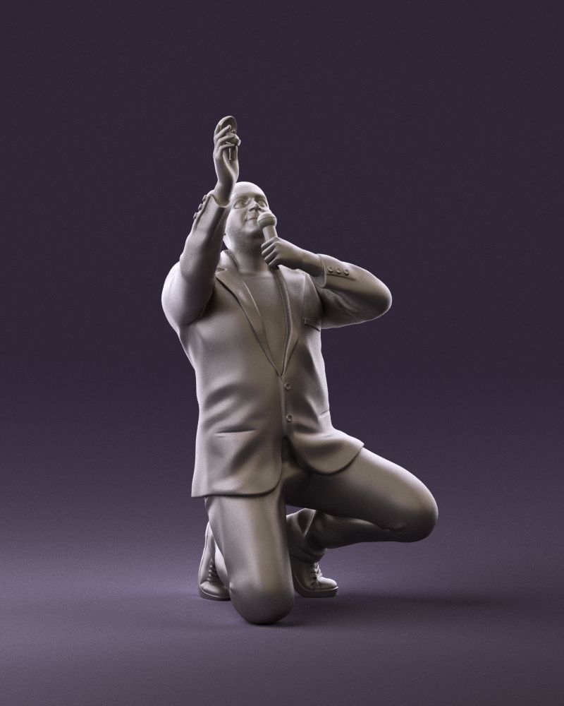 001060 man making an offer of marriage 3D Print Ready 3D print model_3