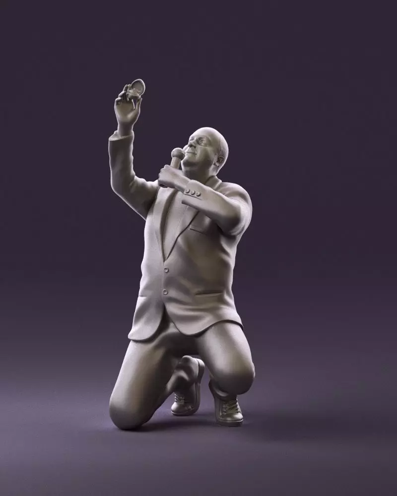 001060 man making an offer of marriage 3D Print Ready 3D print model_0