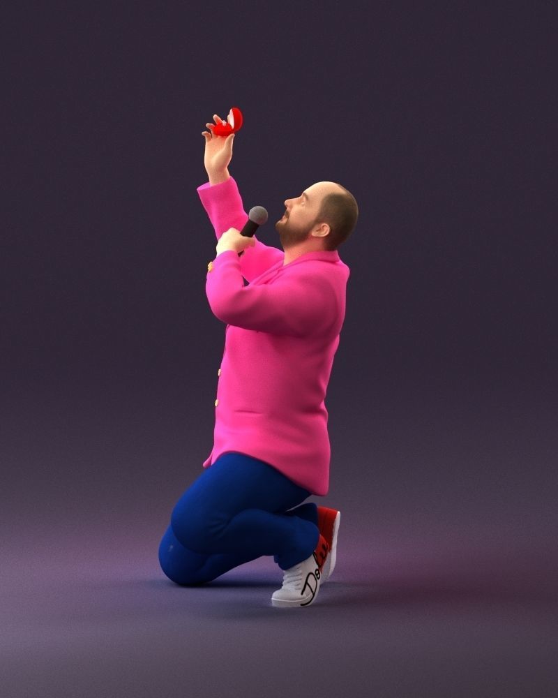 001060 man making an offer of marriage 3D Print Ready 3D print model_21