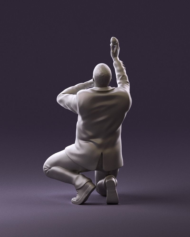001060 man making an offer of marriage 3D Print Ready 3D print model_7