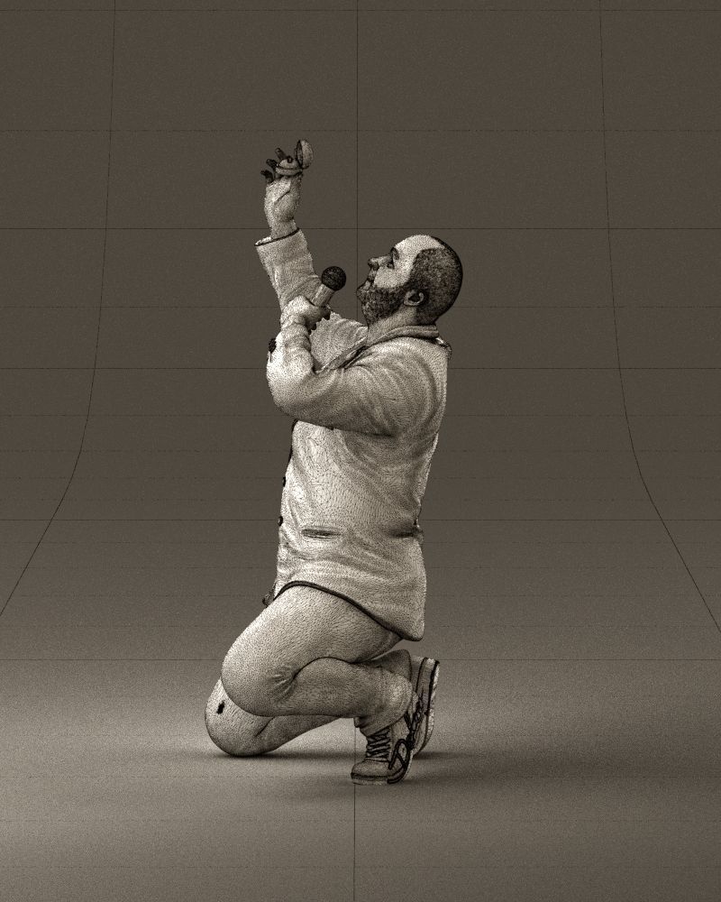 001060 man making an offer of marriage 3D Print Ready 3D print model_33