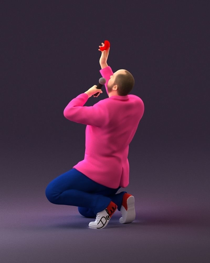 001060 man making an offer of marriage 3D Print Ready 3D print model_20