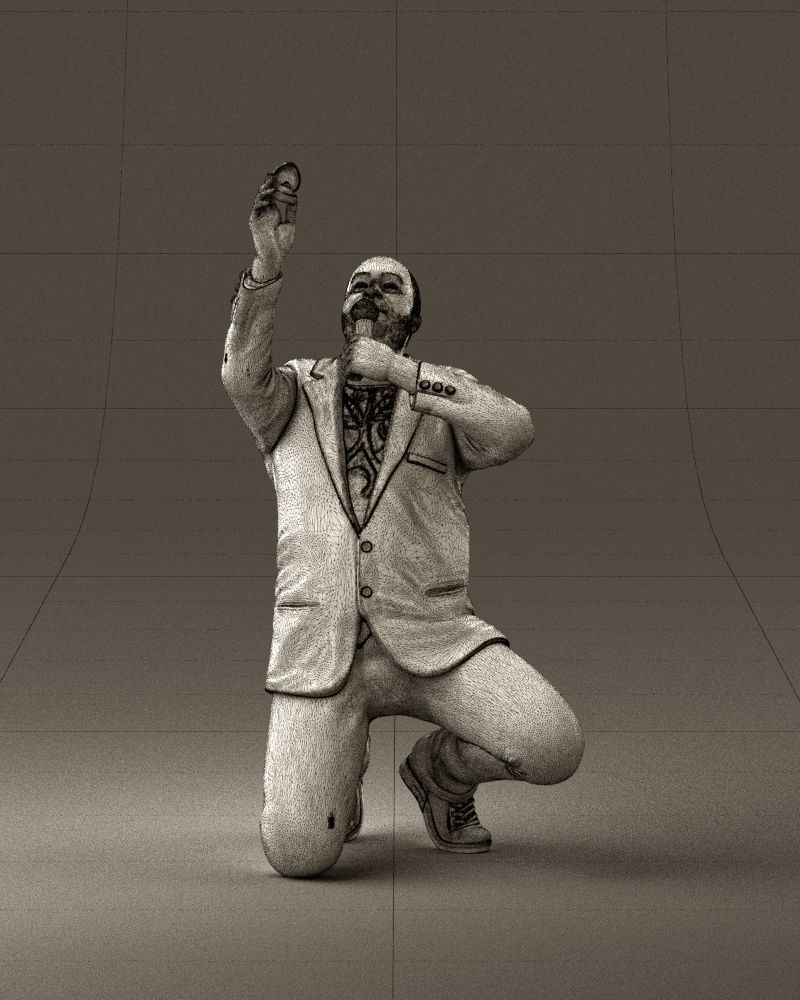 001060 man making an offer of marriage 3D Print Ready 3D print model_26