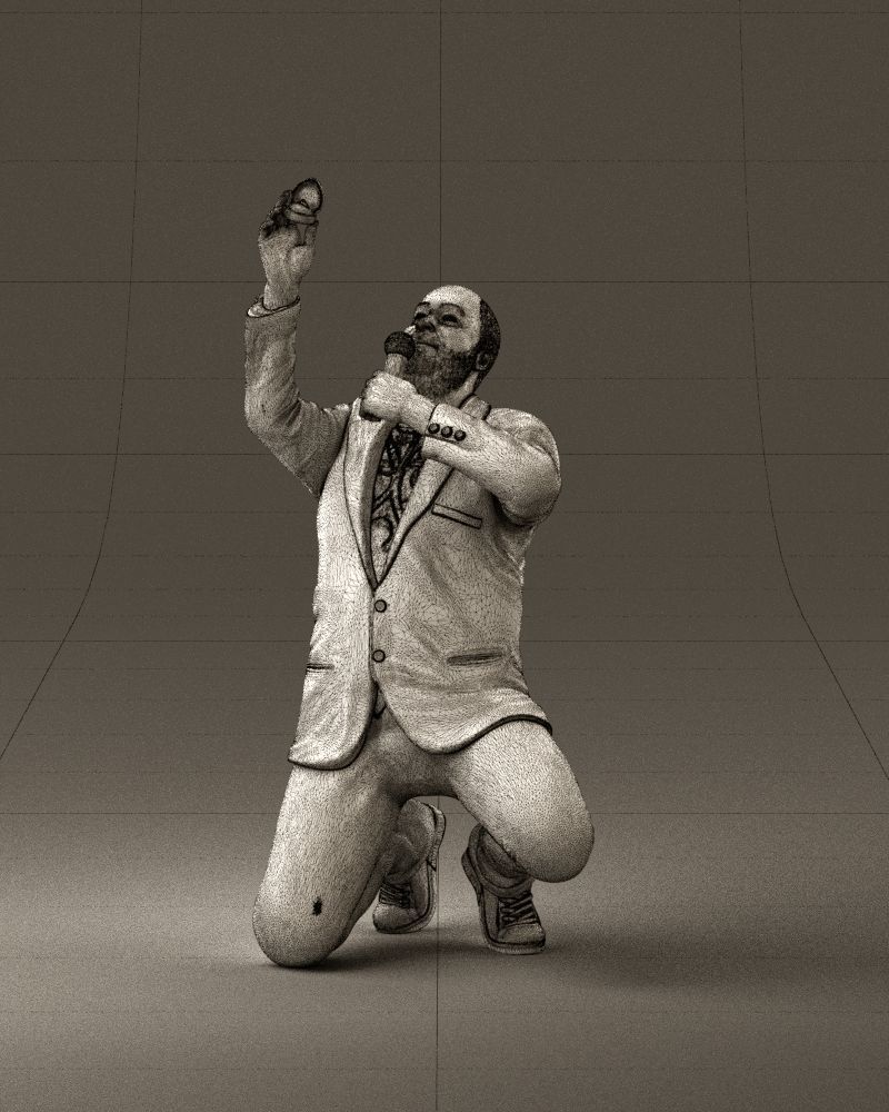 001060 man making an offer of marriage 3D Print Ready 3D print model_25
