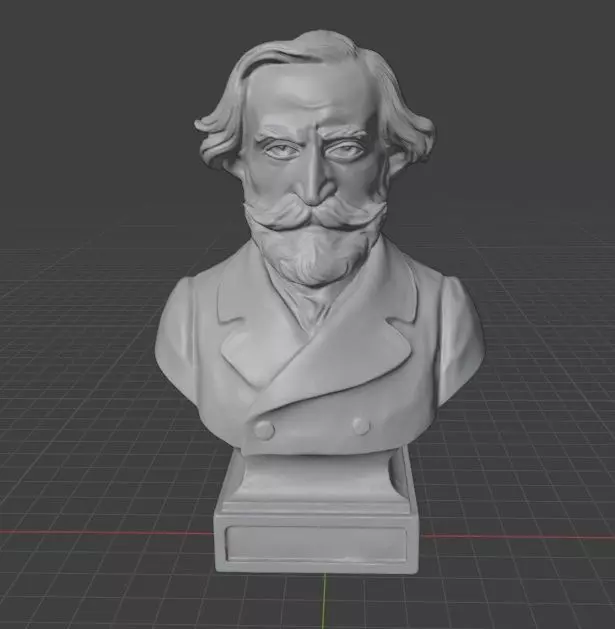 Giuseppe Verdi 3D print model_3