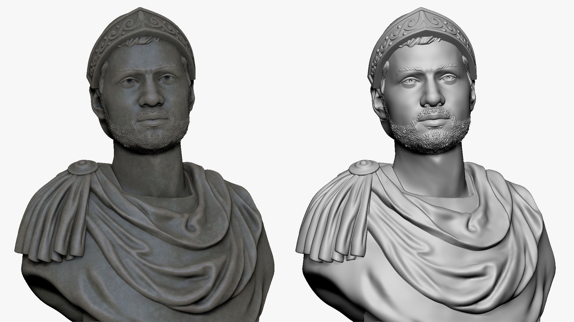 001131 bust of a roman 3D model_5