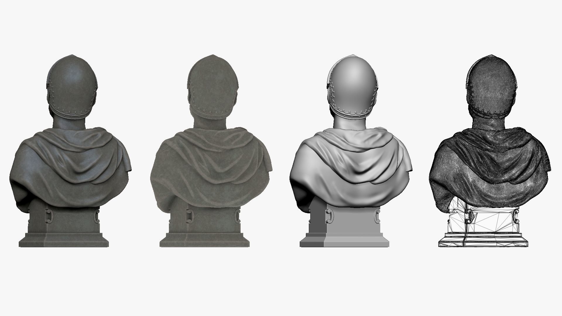 001131 bust of a roman 3D model_2