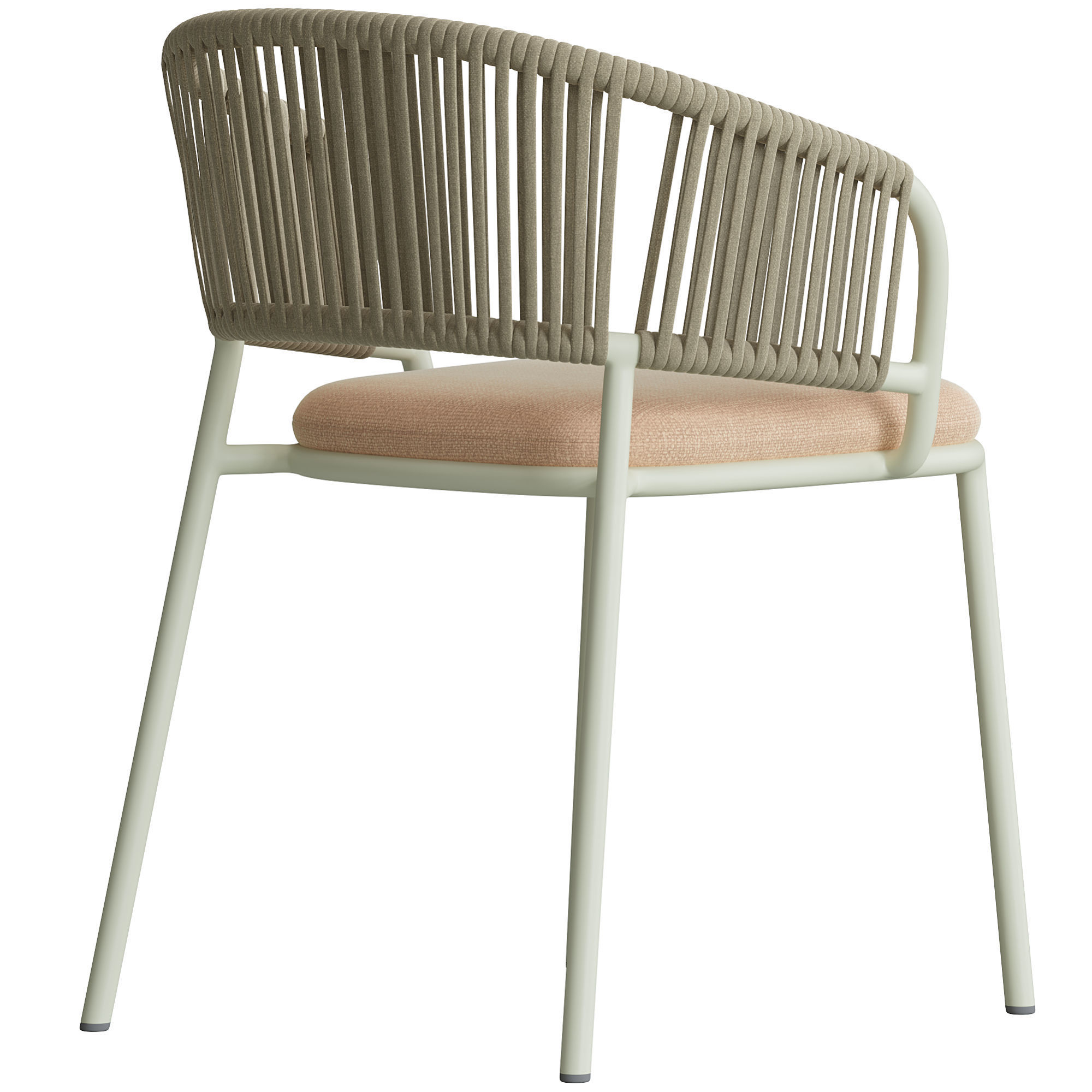 Mate Outdoor Dining Chair 3D model_1