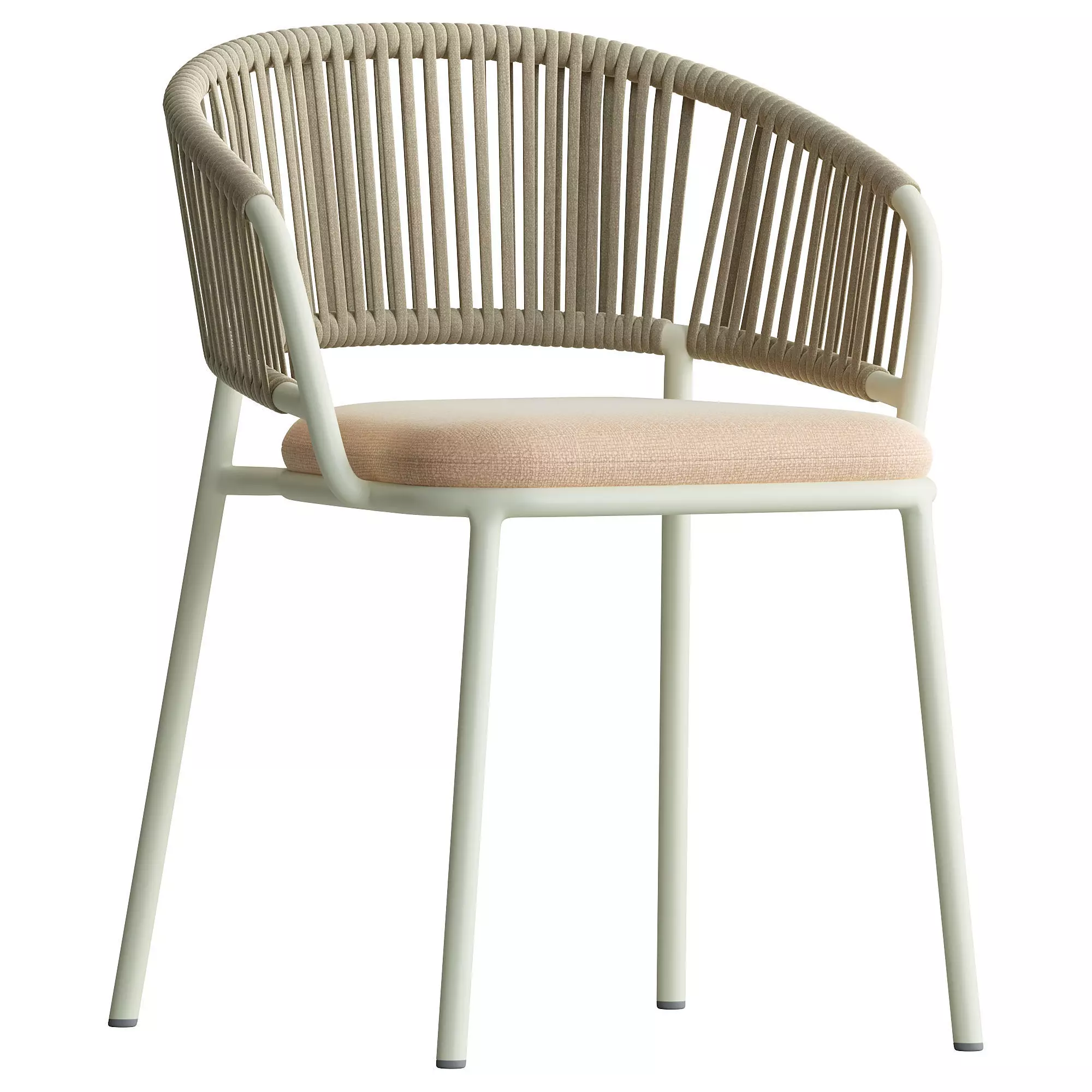 Mate Outdoor Dining Chair 3D model_0