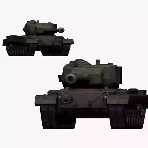 001146 american tank t-32 3d print ready 3D print model