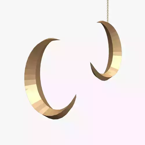 Crescent Moon 3D model