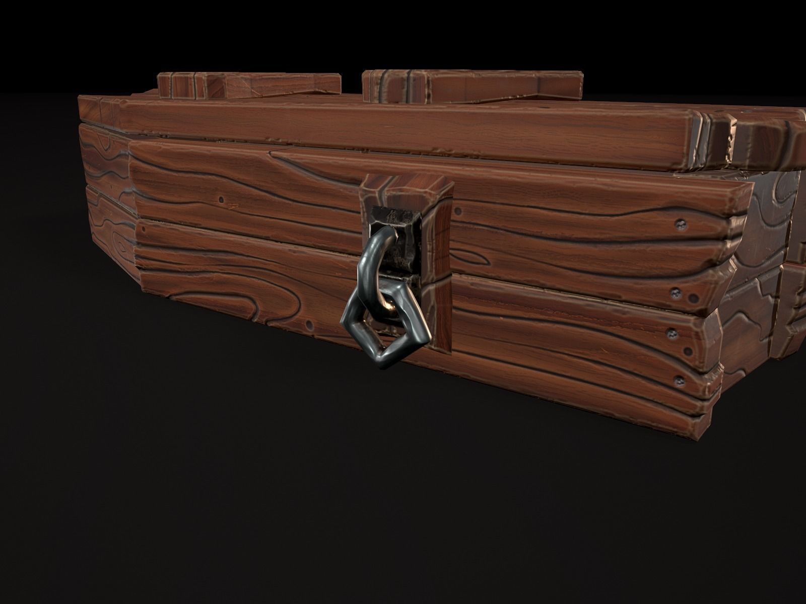 OLD CEMETERY ASSET PACK Low-poly 3D model_46