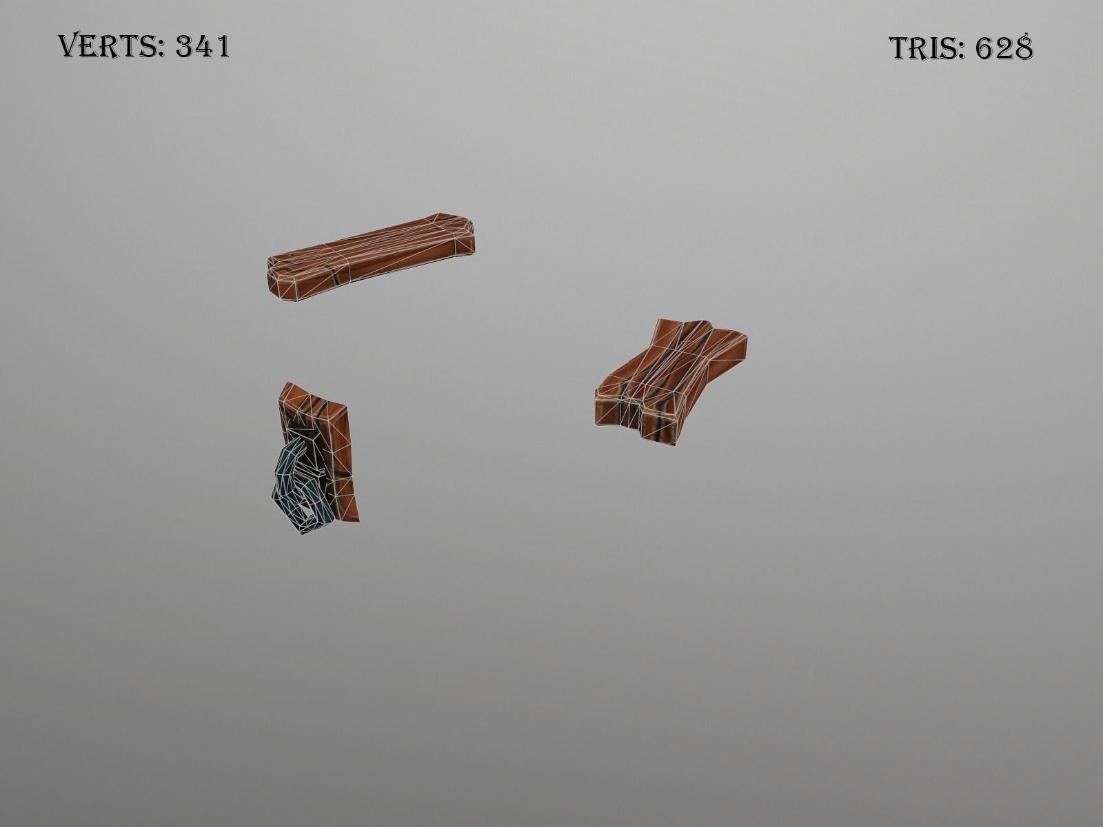 OLD CEMETERY ASSET PACK Low-poly 3D model_50