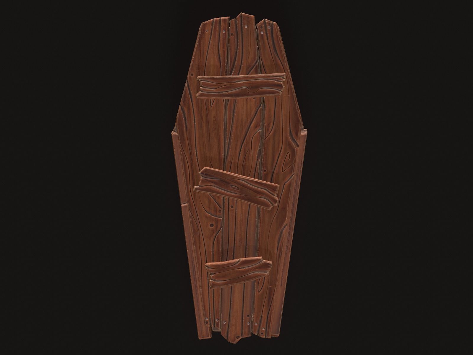 OLD CEMETERY ASSET PACK Low-poly 3D model_40