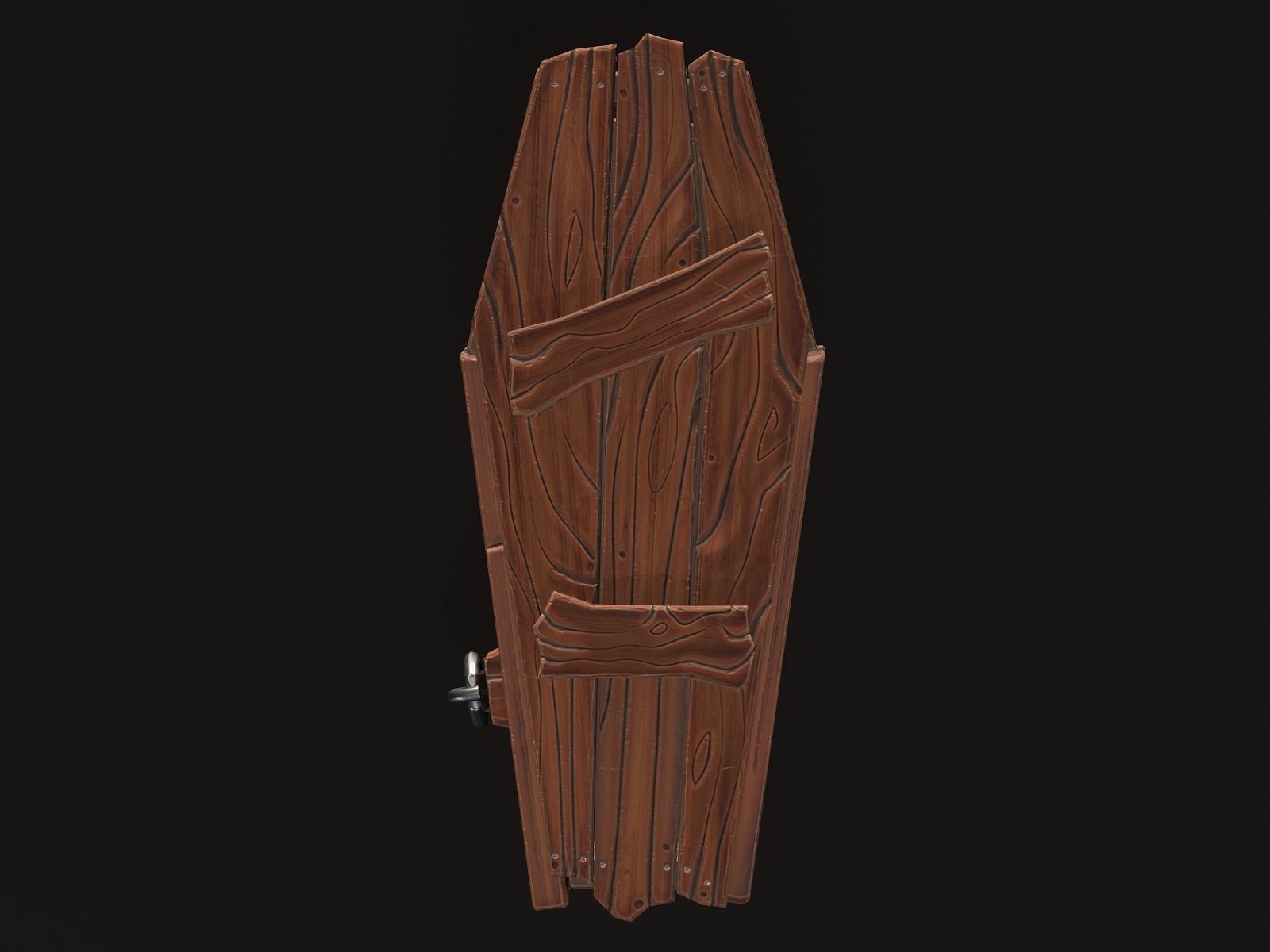 OLD CEMETERY ASSET PACK Low-poly 3D model_45