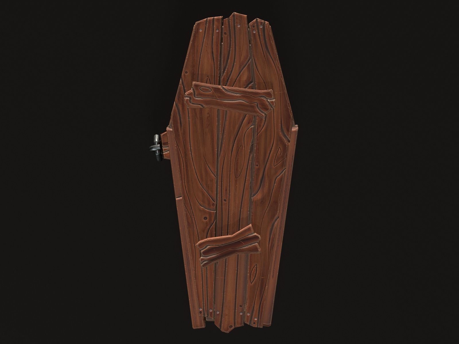 OLD CEMETERY ASSET PACK Low-poly 3D model_48