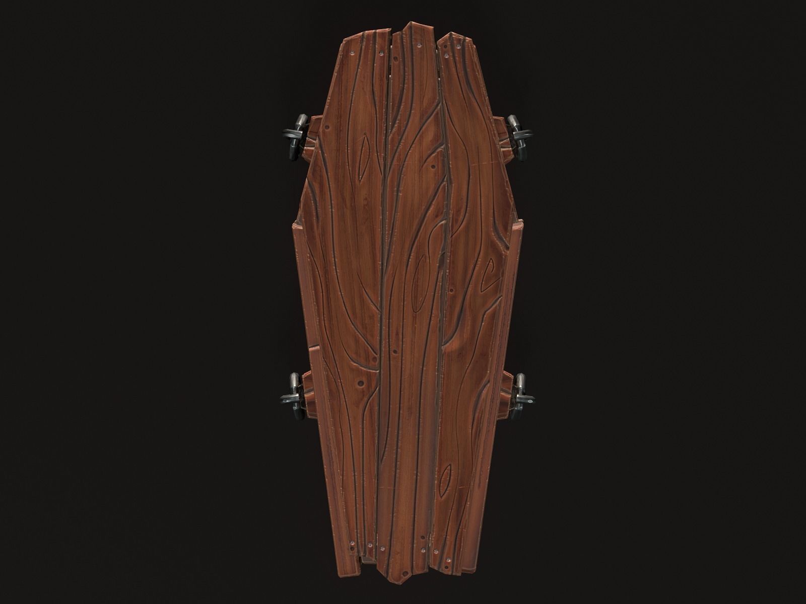 OLD CEMETERY ASSET PACK Low-poly 3D model_42