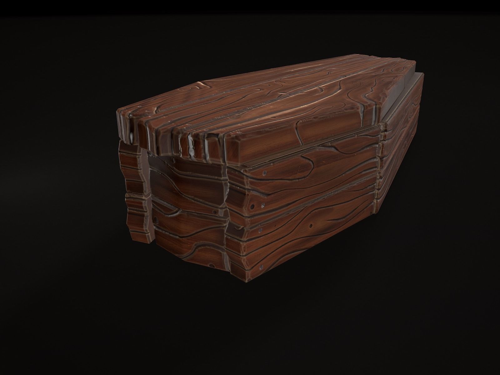 OLD CEMETERY ASSET PACK Low-poly 3D model_33