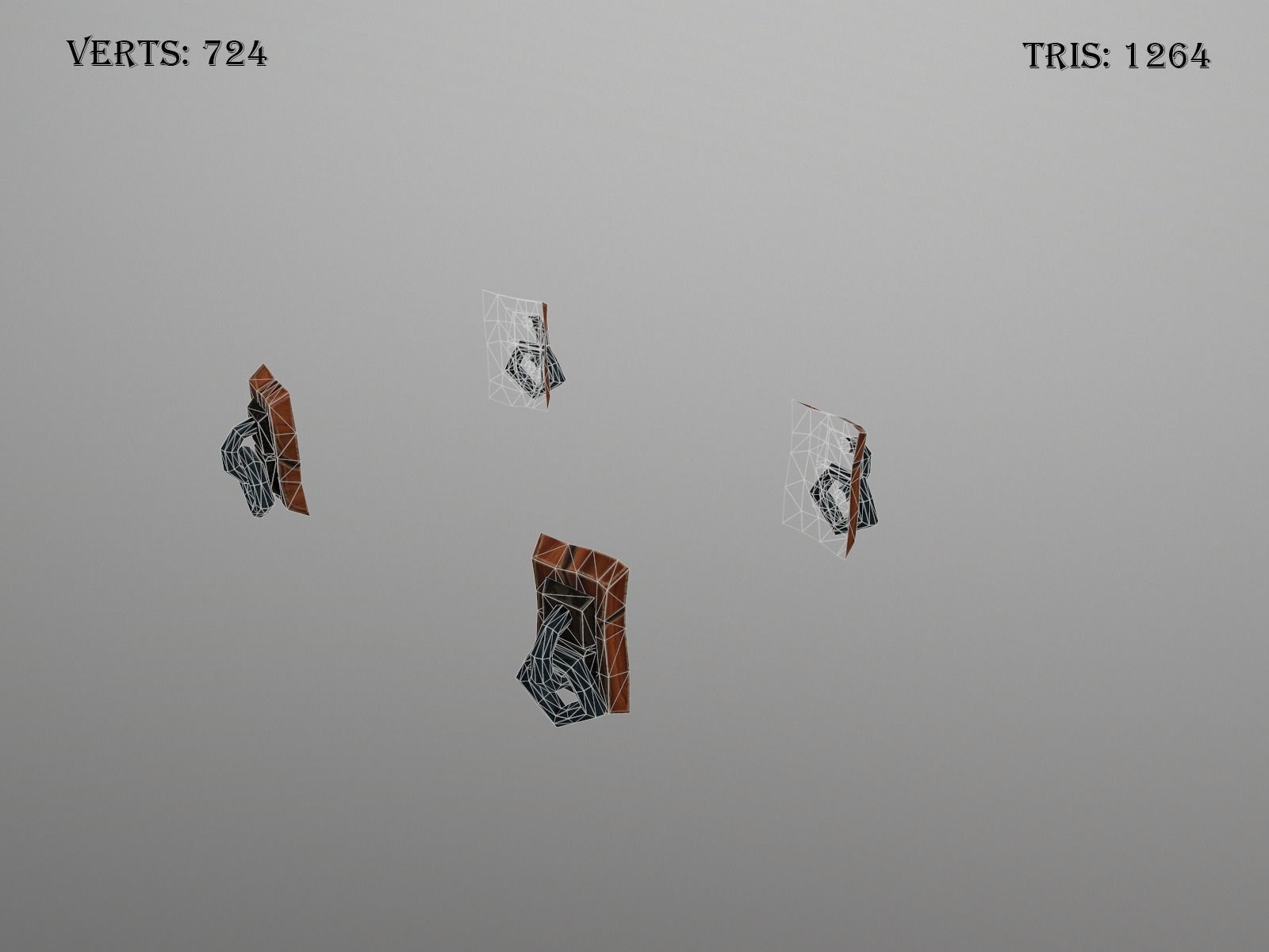 OLD CEMETERY ASSET PACK Low-poly 3D model_44