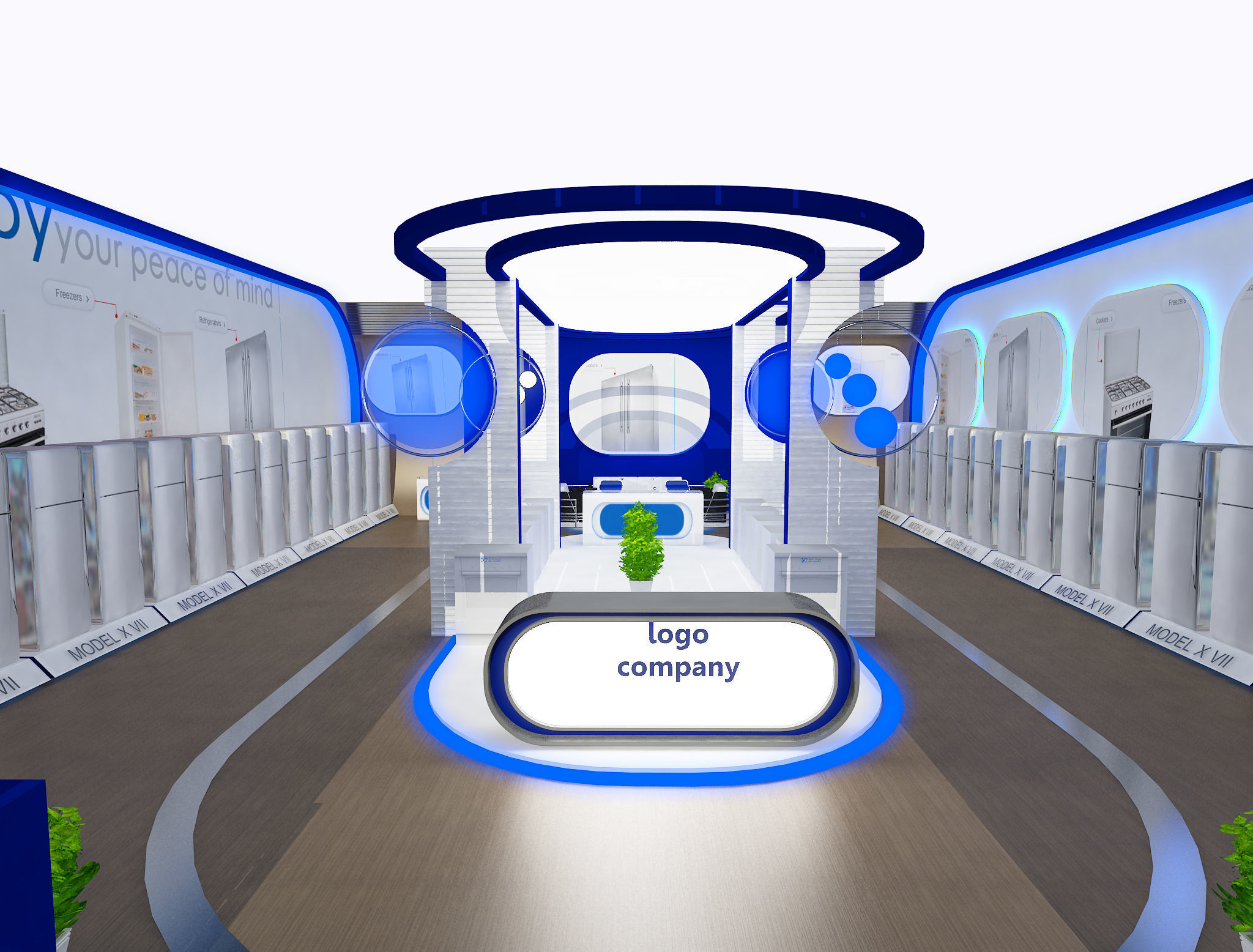  Exterior Design Tent Layout a67 3D model_18