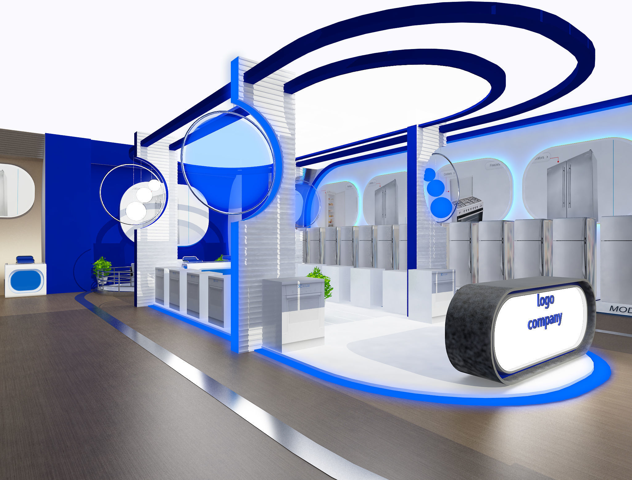  Exterior Design Tent Layout a67 3D model_12