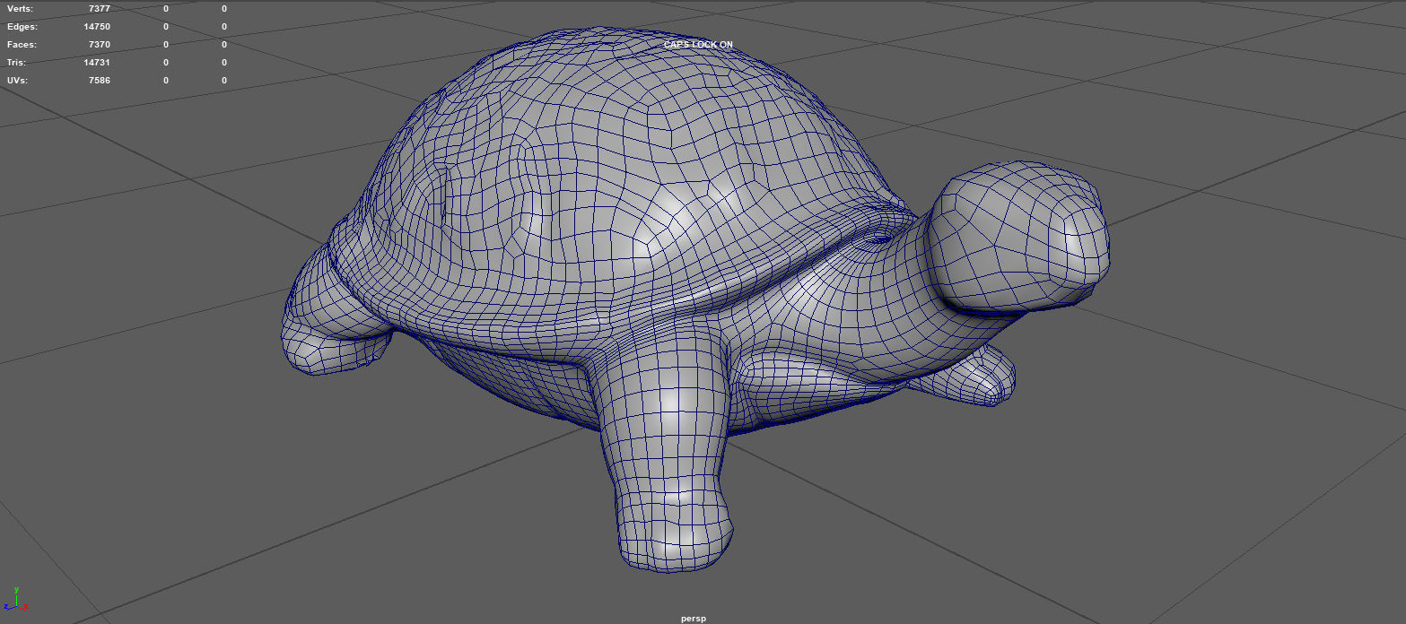 GARDEN TURTLE Low-poly 3D model_14