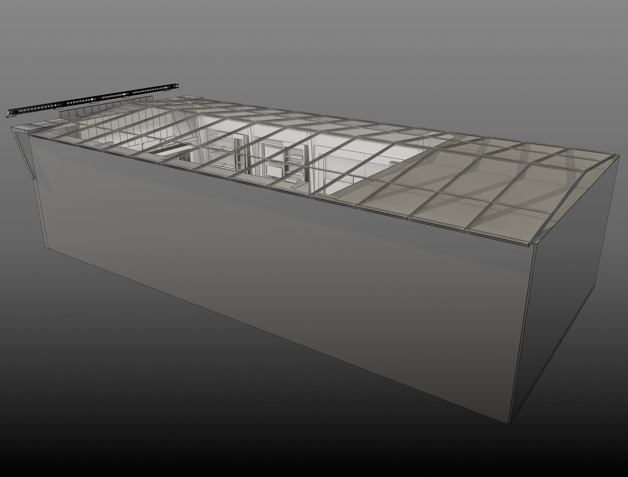 Exterior Design Tent Layout a69 3D model_11