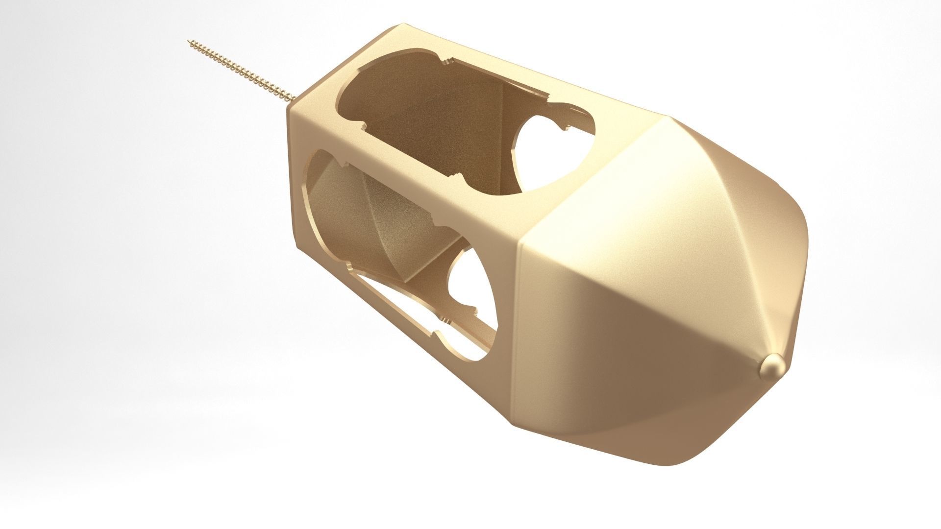 Hanging Lantern 3D model_4