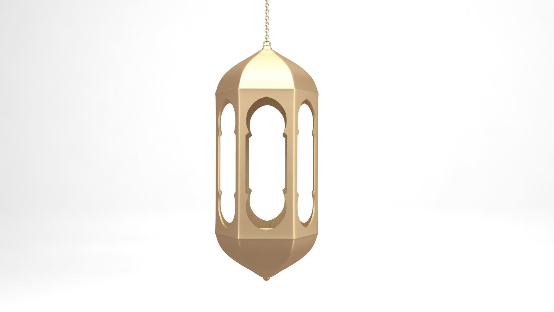 Hanging Lantern 3D model_1