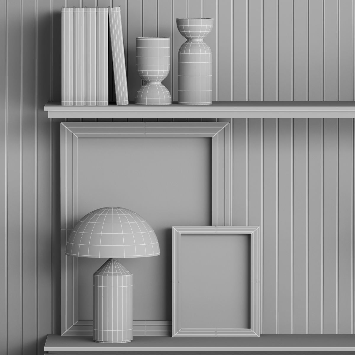 Workplace-07 modern office furniture 3D model_13