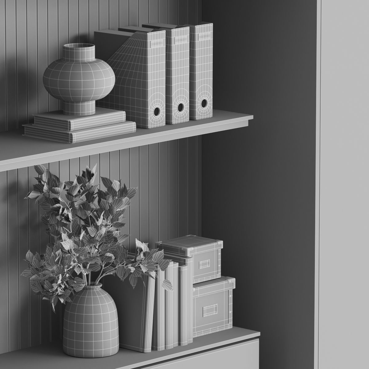 Workplace-07 modern office furniture 3D model_10