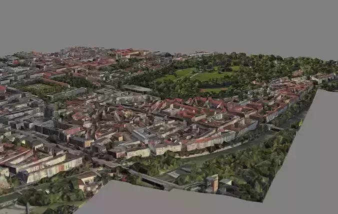 Map Munich-Allemagne - Model 3D