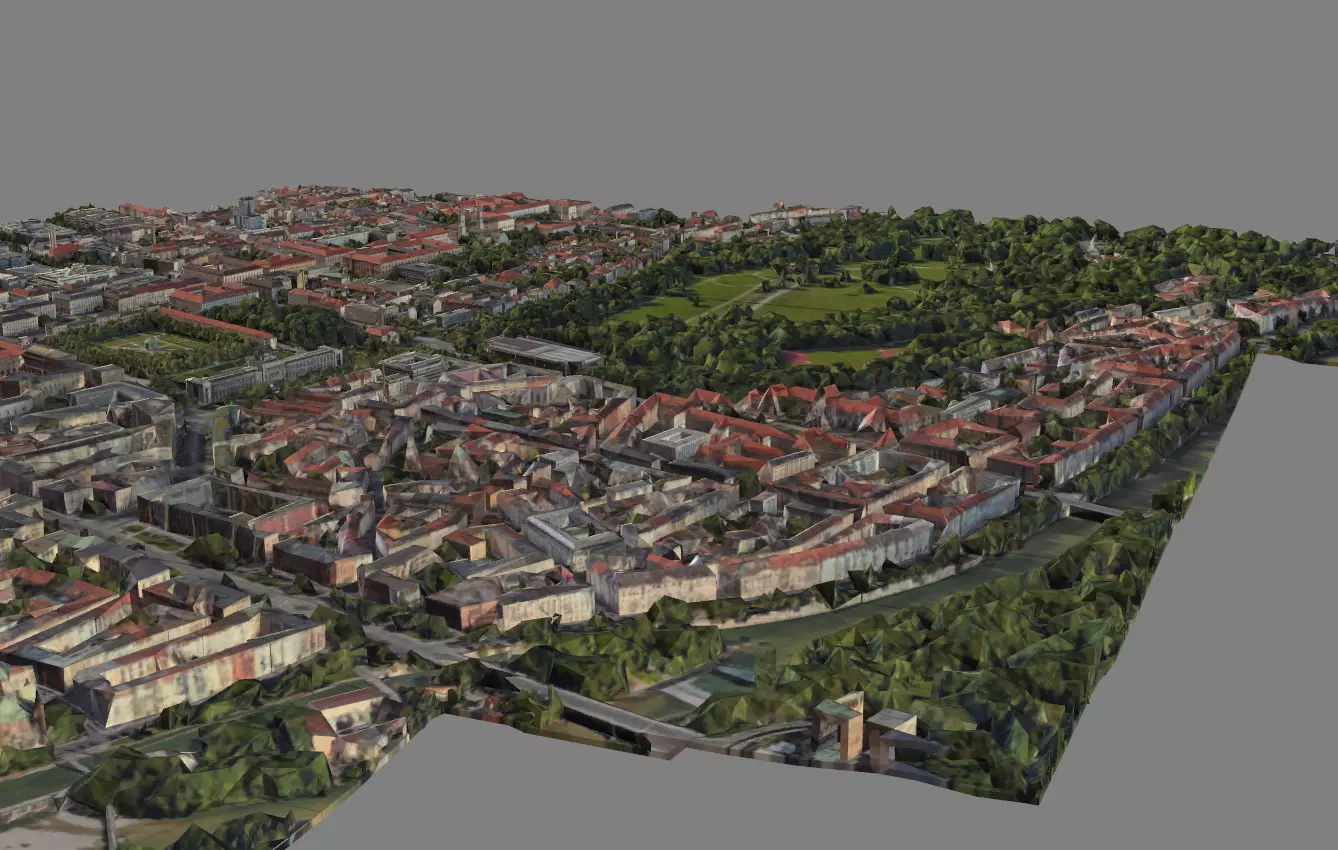 Map Munich-Allemagne - Model 3D 3D model_0