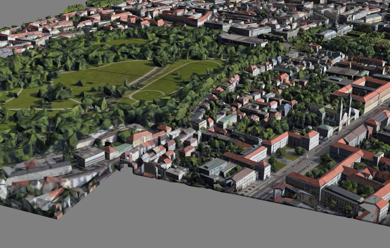 Map Munich-Allemagne - Model 3D 3D model_5