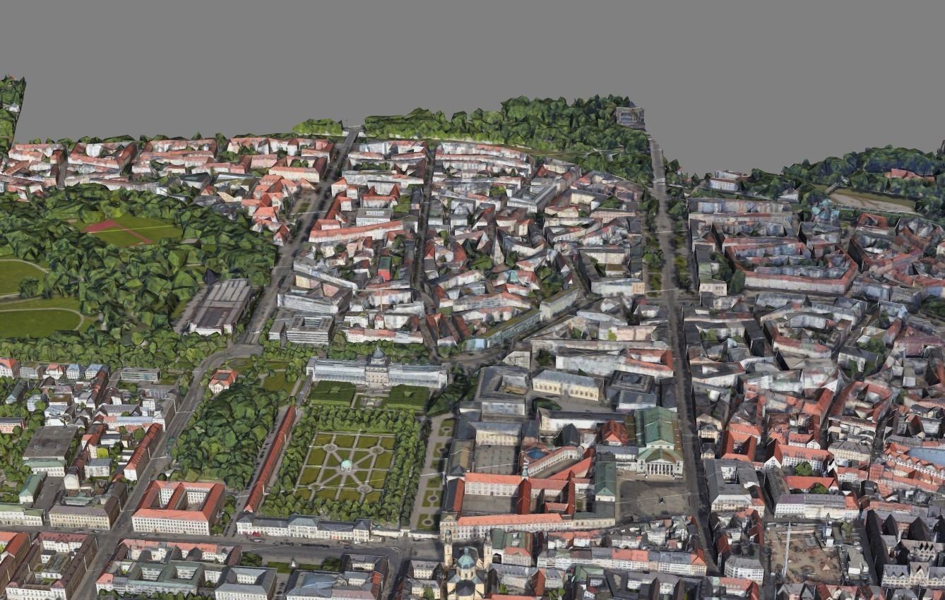 Map Munich-Allemagne - Model 3D 3D model_4