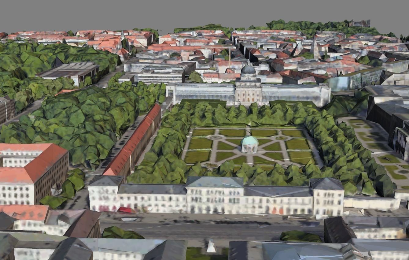 Map Munich-Allemagne - Model 3D 3D model_9