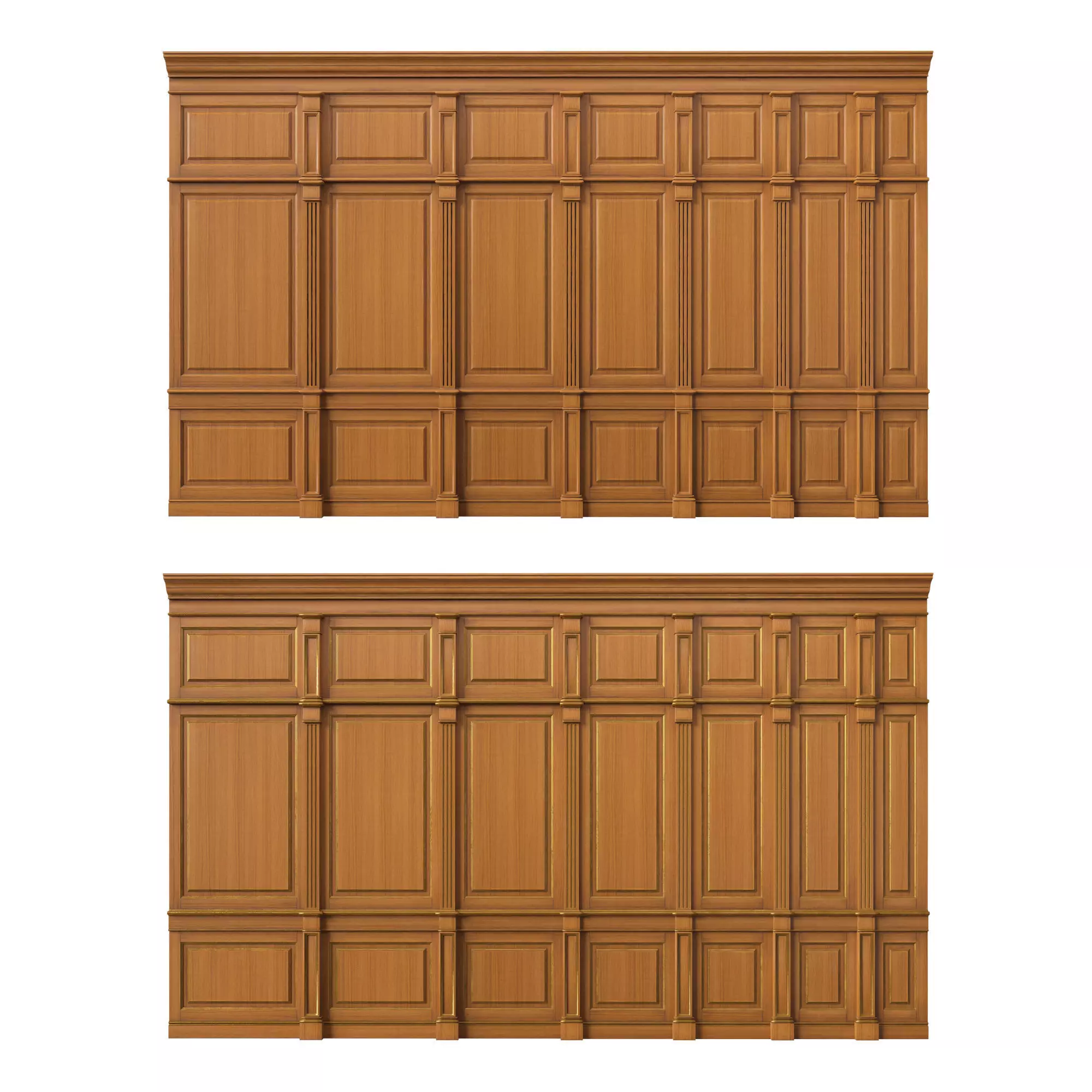 Wooden panel 01 03 3D model
