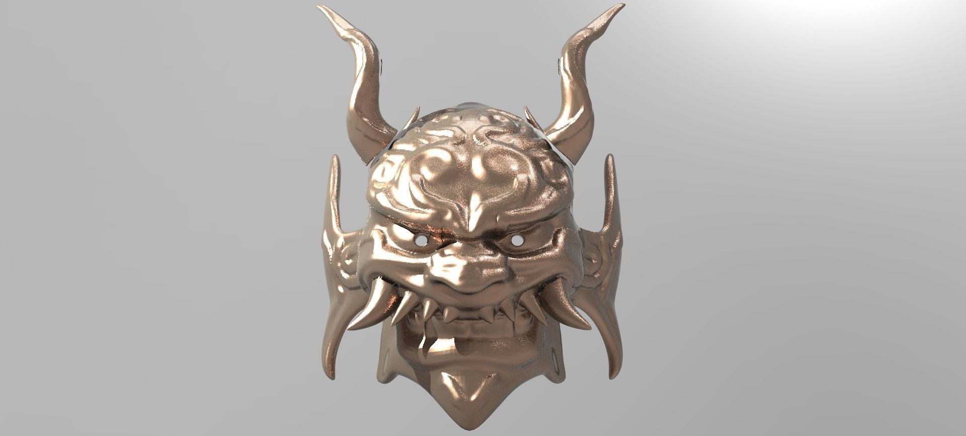 War God Baroque Mask 1 3D model_1