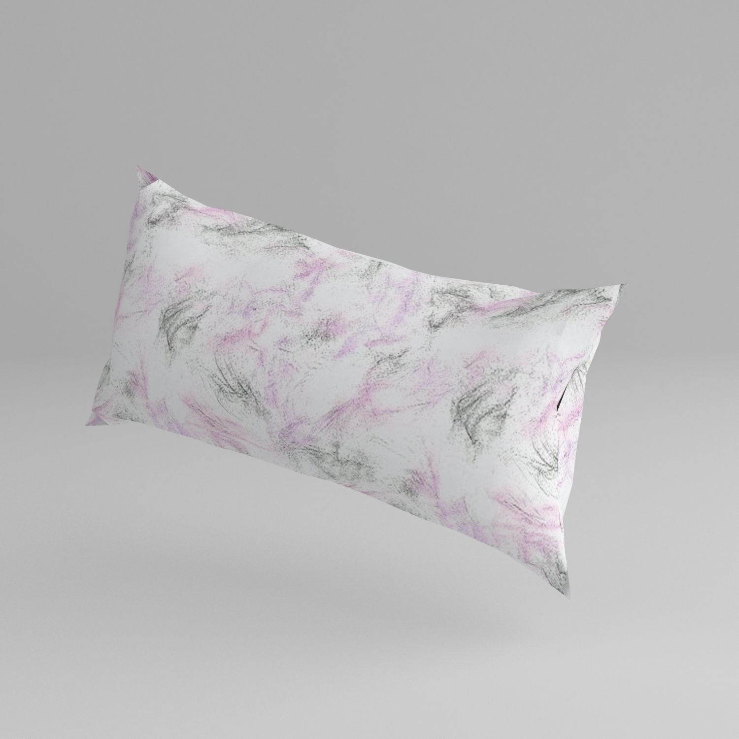 Rounded Bed 3D model_6