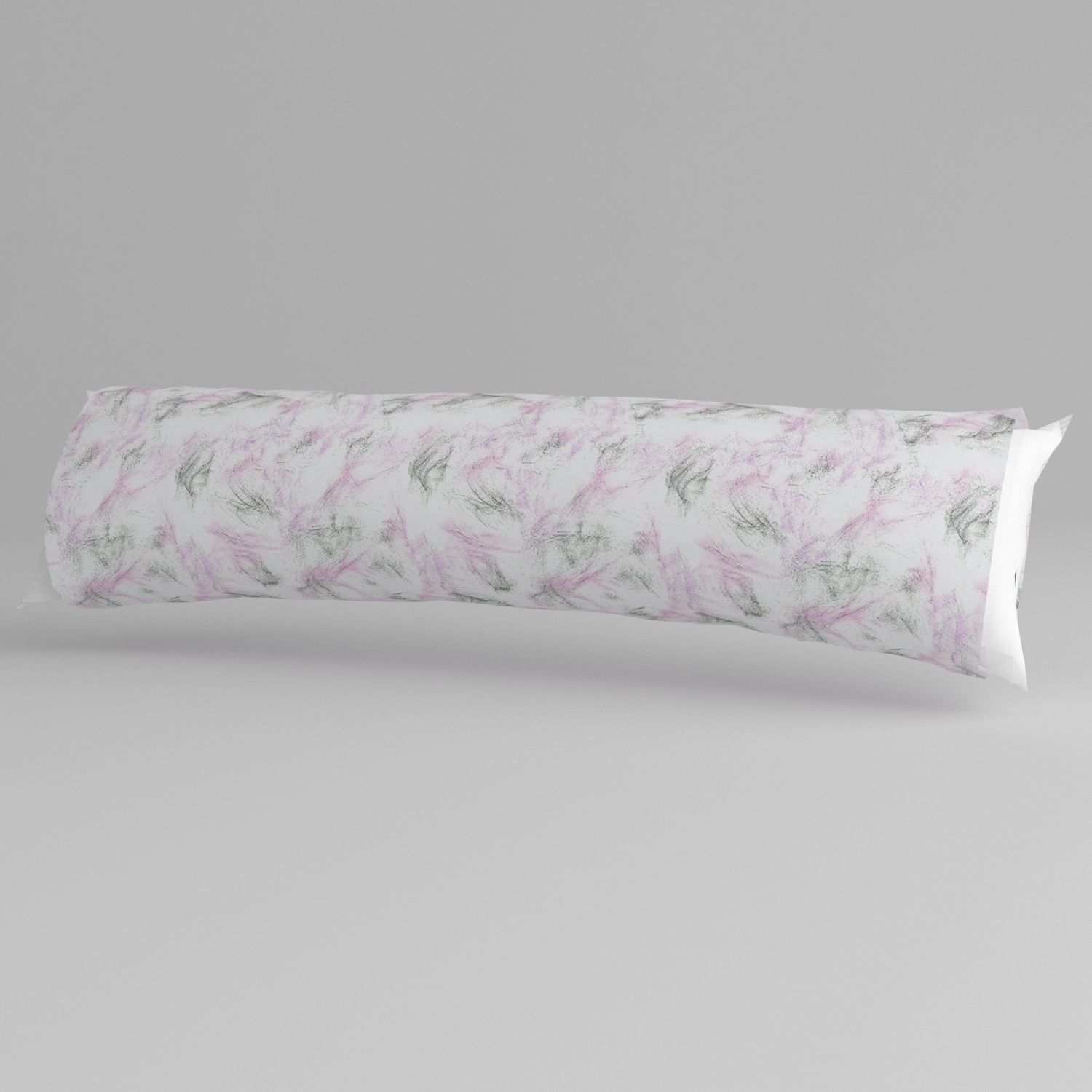 Rounded Bed 3D model_3