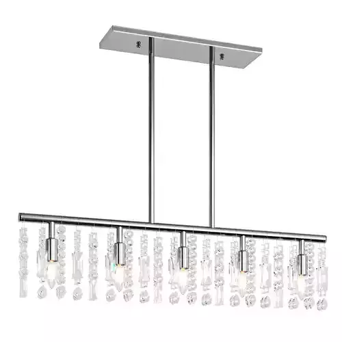 Bazemore 5 Light Kitchen Island Linear Pendant