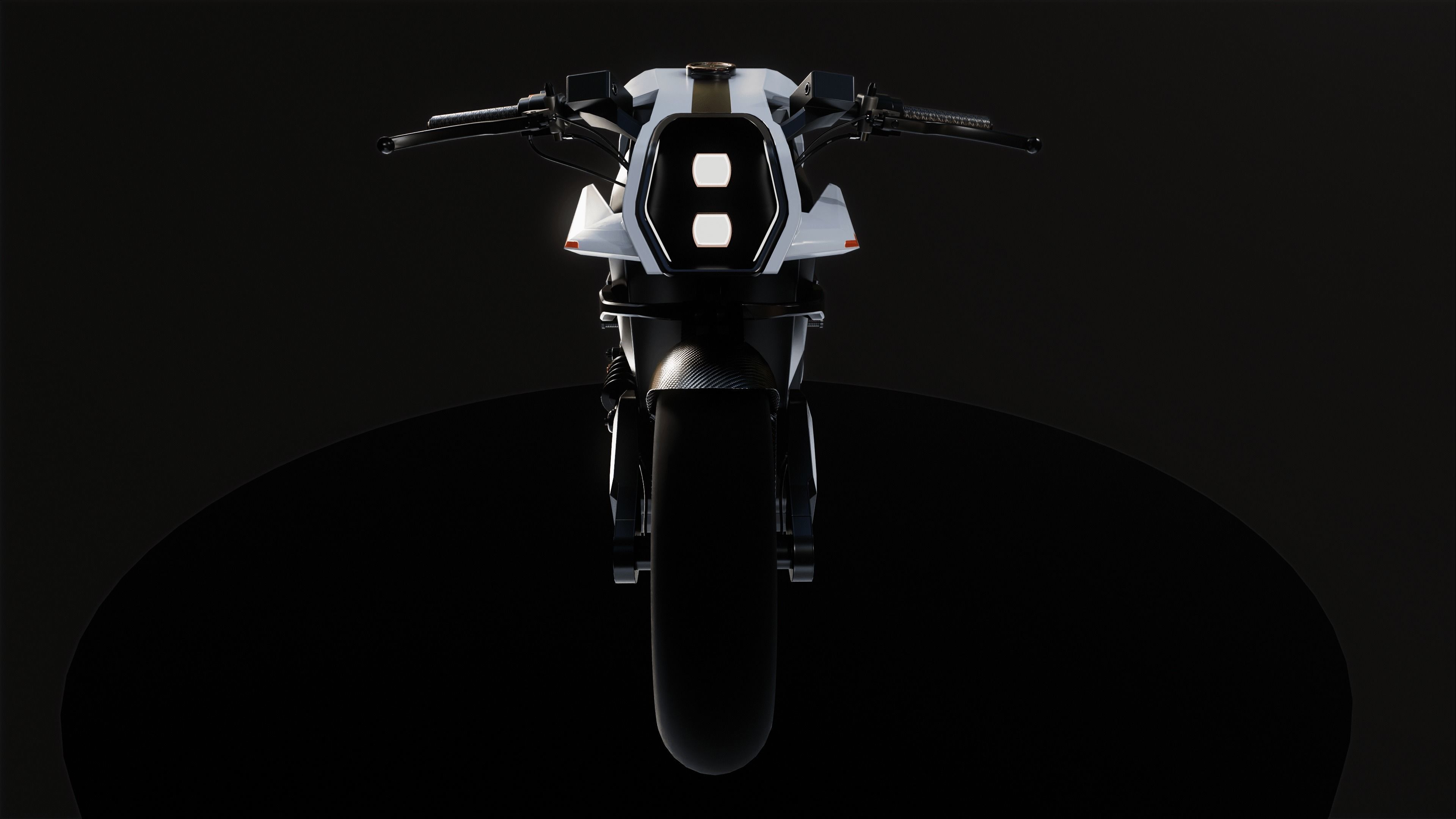 ARC VECTOR motorcycle Low-poly 3D model_5