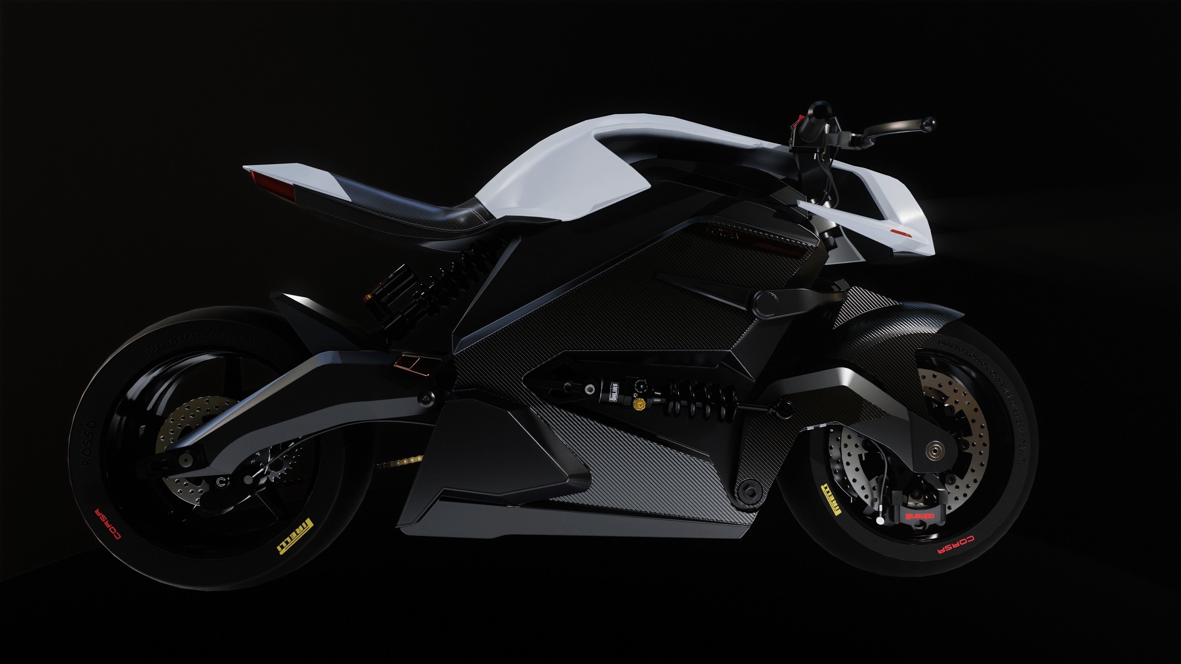 ARC VECTOR motorcycle Low-poly 3D model_4