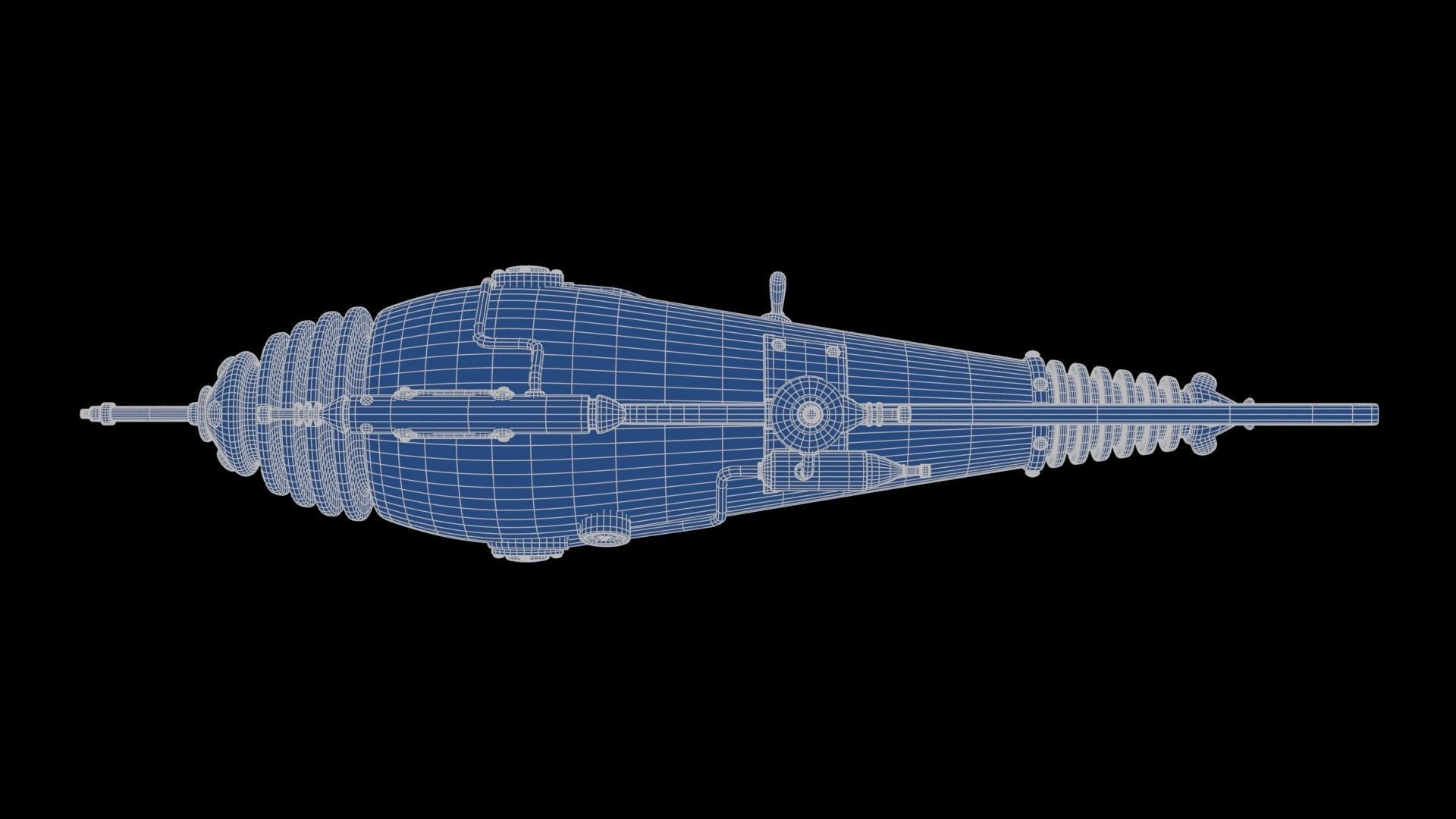 Fantasy Gun 10 3D model_27