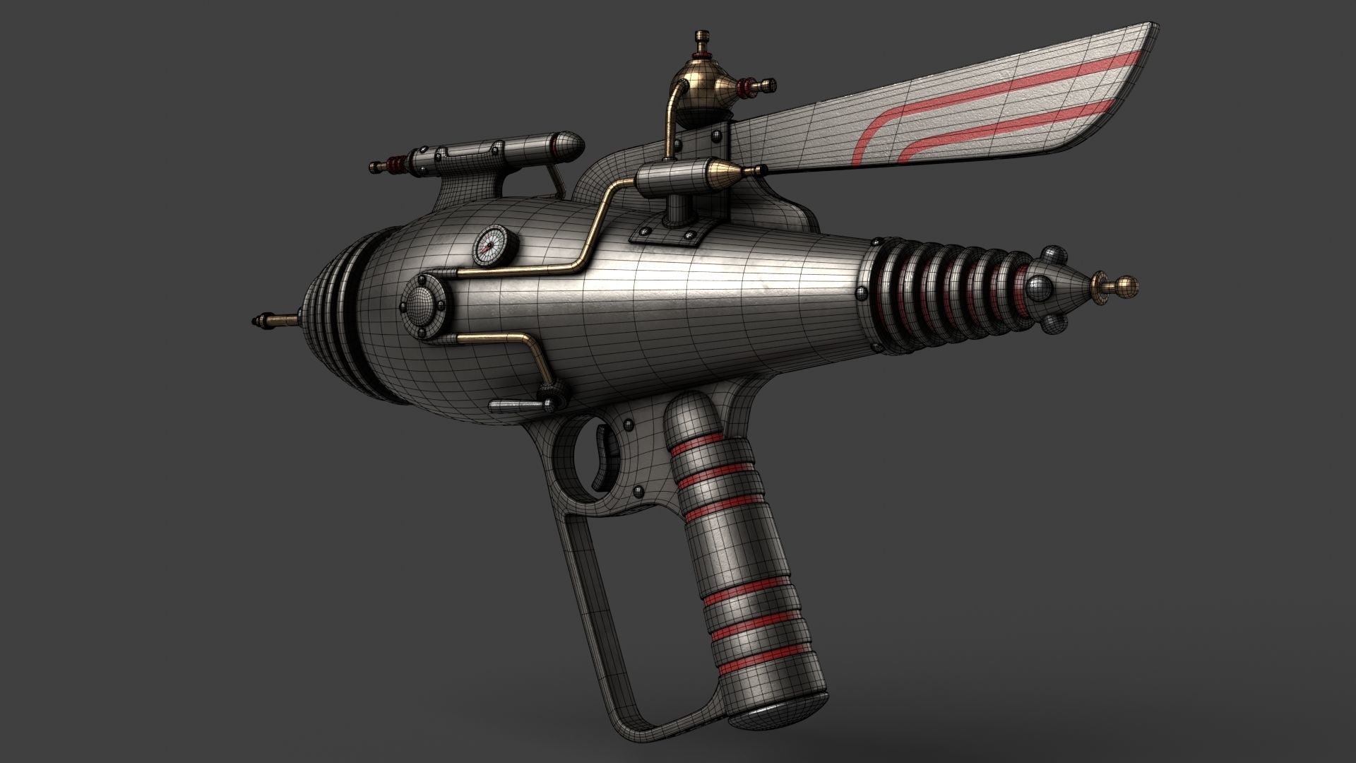 Fantasy Gun 10 3D model_12