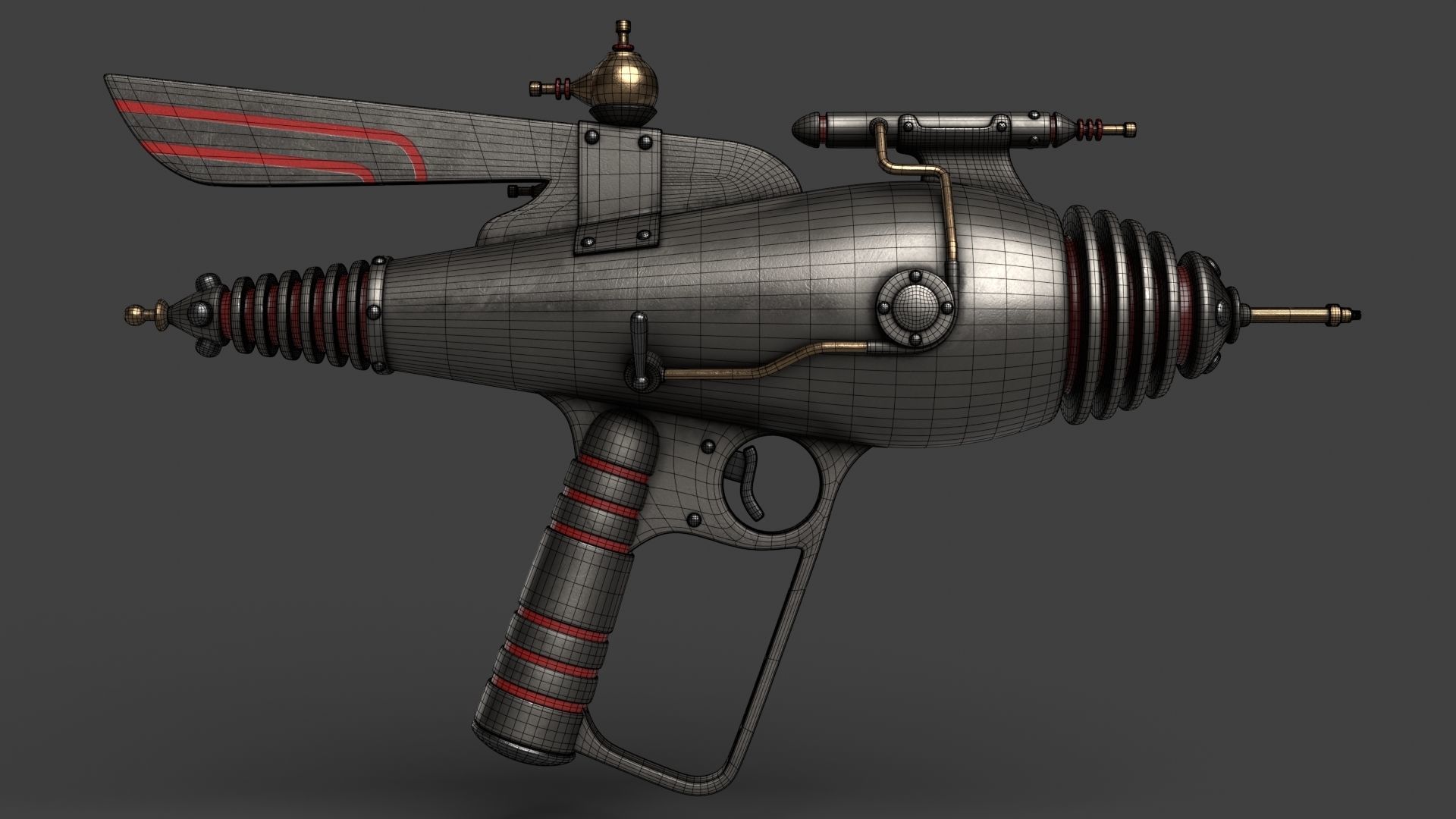 Fantasy Gun 10 3D model_19