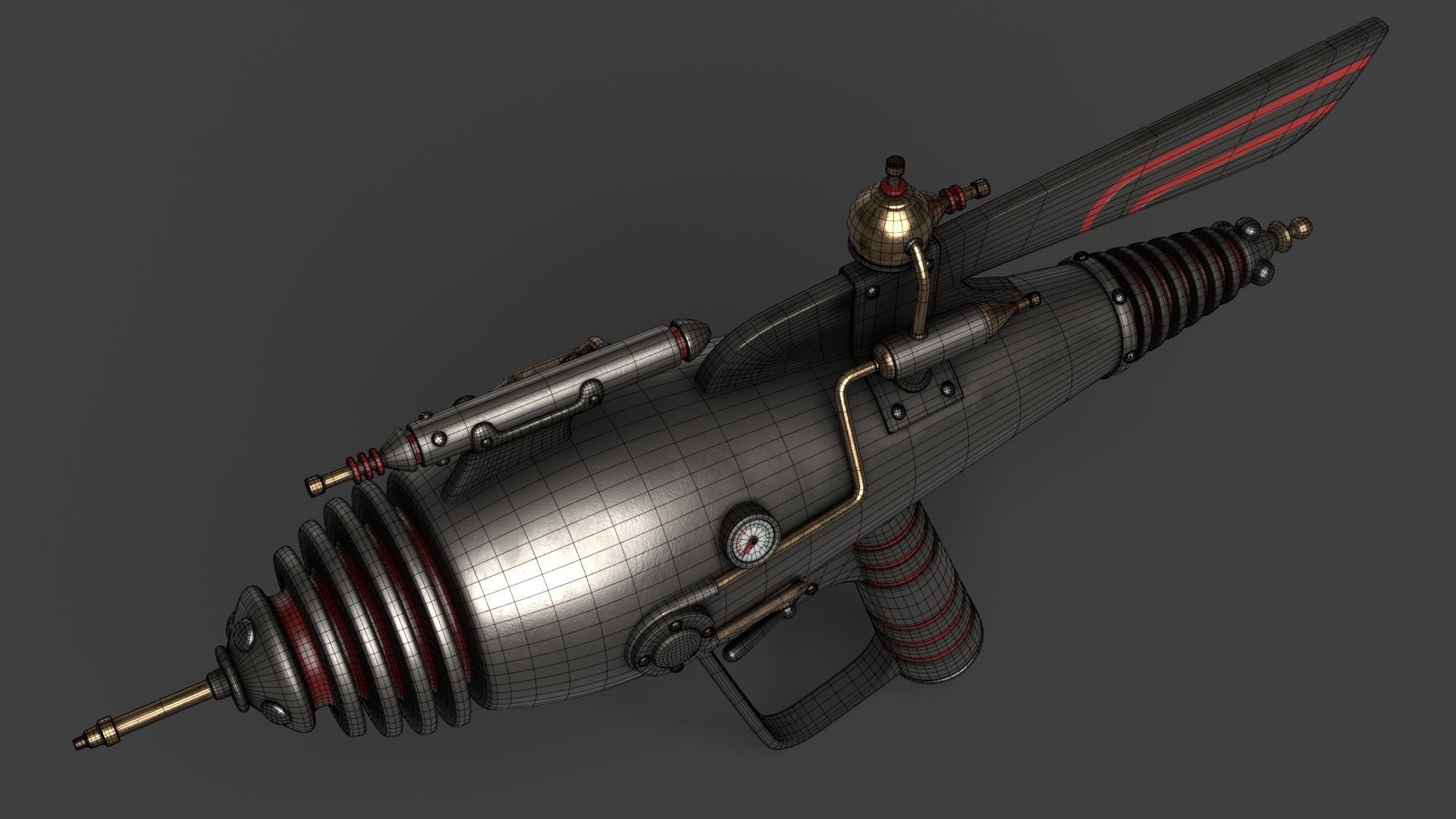 Fantasy Gun 10 3D model_15